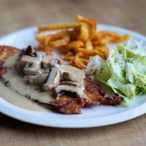 29. Jägerschnitzel