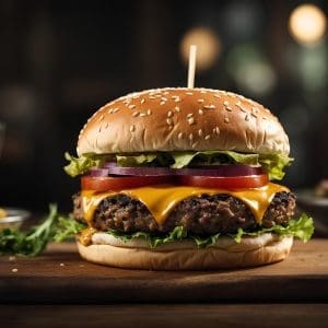 41A. Jalapenos Cheeseburger XL